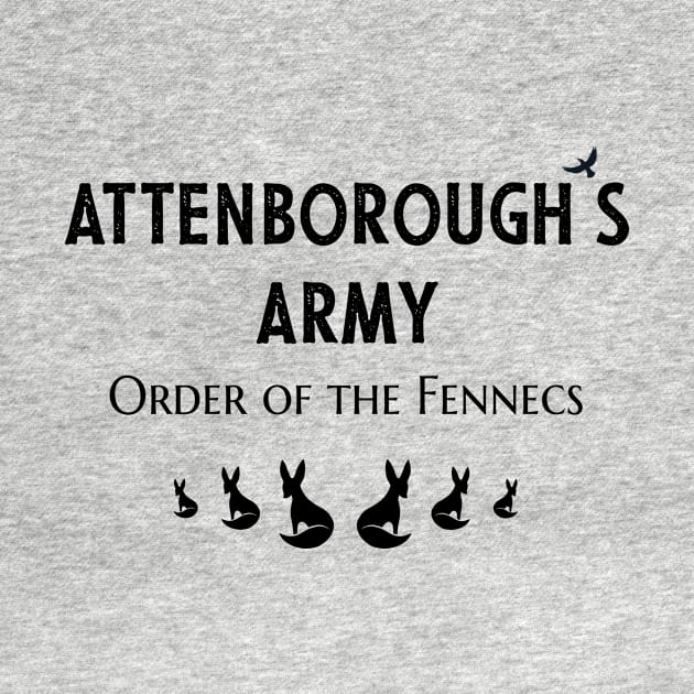 Attenborough’s Army: Order of the Fennecs (White) by ImperfectLife